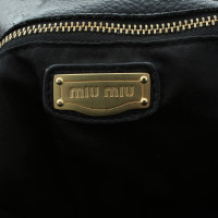 Miu Miu "Bow Bag" in nero