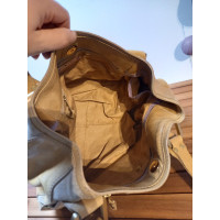 Jimmy Choo Handtasche aus Leder in Beige