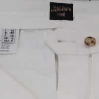 Jean Paul Gaultier Trousers Cotton in Cream