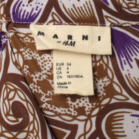 Marni For H&M Seidenshirt mit Muster