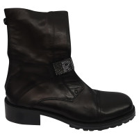 Richmond Ankle boots Leather in Black
