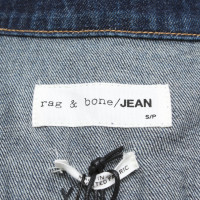 Rag & Bone Jacke/Mantel aus Baumwolle in Blau