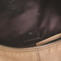 Max Mara Handbag Leather in Beige
