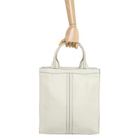 Valextra Tote bag Leather in Cream