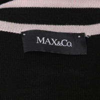 Max & Co Robe en maille fine en noir