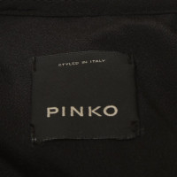 Pinko Robe en noir avec de la dentelle