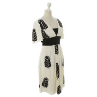 Temperley London Silk dress with floral print