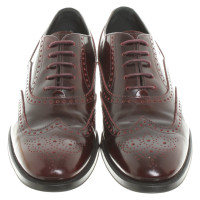 Tod's Lace-up shoes in burgundy
