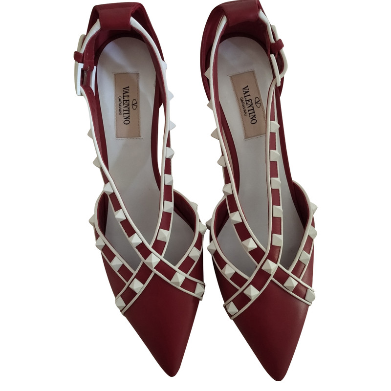 valentino garavani shoes red
