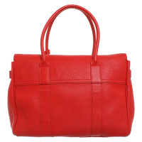 Mulberry Bayswater aus Leder in Rot