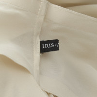 Iris Von Arnim Silk top in cream