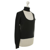 Moschino Turtleneck Sweater in black