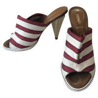 Fendi FENDI striped Mules 