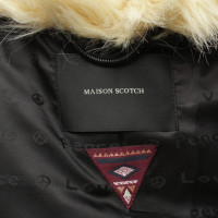 Maison Scotch giacca di pelliccia Faux