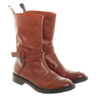 Santoni Ankle boots Leather in Brown