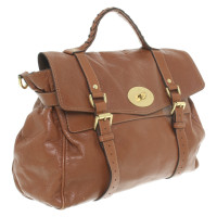 Mulberry "Alexa Bag Oversize" in marrone