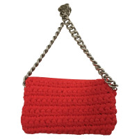 Chanel Flap Bag en Laine en Rouge