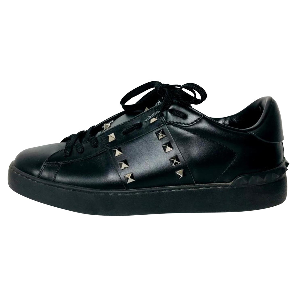 Valentino Garavani Chaussures de sport en Cuir en Noir