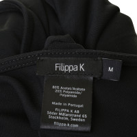 Filippa K Kleid in Schwarz mit Rückenausschnitt