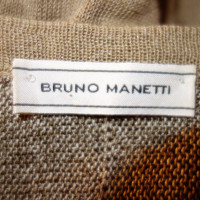 Bruno Manetti Vest in lichtbruin