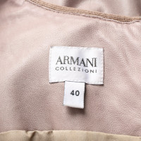 Armani Collezioni Dress Leather in Grey