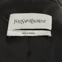 Yves Saint Laurent Long-Blazer in Schwarz