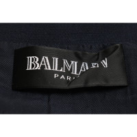Balmain Blazer Wol in Blauw