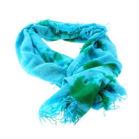 Faliero Sarti Foulard bleu-vert de Sarti