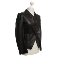 Jil Sander Leather jacket in black