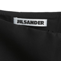 Jil Sander pantalon de smoking en noir