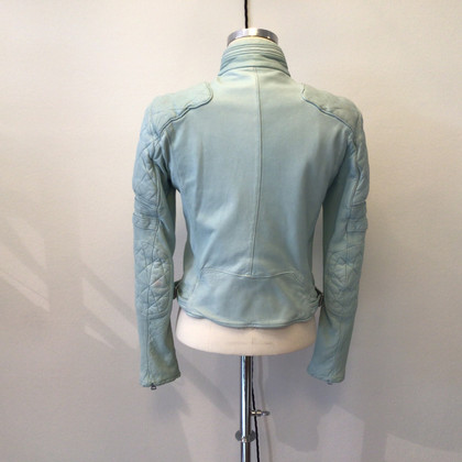 Ralph Lauren Jacke/Mantel aus Leder in Grün