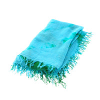 Faliero Sarti Foulard bleu-vert de Sarti