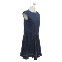 Fay Mouwloze jurk in donkerblauw