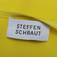 Steffen Schraut Seidenbluse in Gelb
