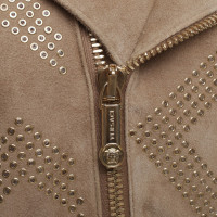 Versace Suede leather jacket