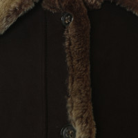 Jil Sander Lambskin jacket in Brown 