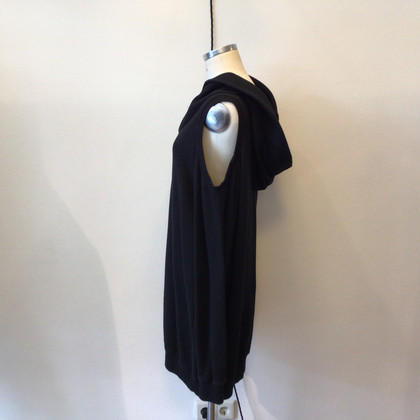 Faith Connexion Kleid aus Baumwolle in Schwarz