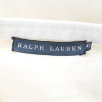 Ralph Lauren Black Label Oberteil aus Seide in Weiß