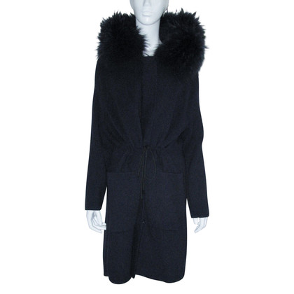Rizal Giacca/Cappotto in Jersey in Blu