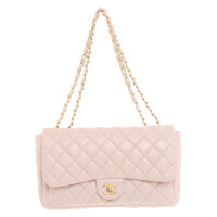 Chanel Classic Flap Now and Forever en Cuir en Nude