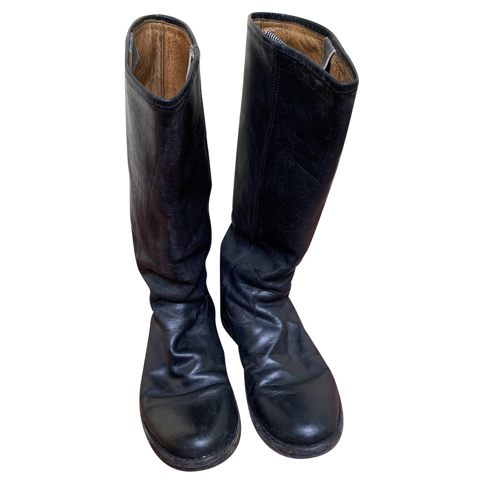 Fiorentini & Baker Bottes en Cuir en Noir