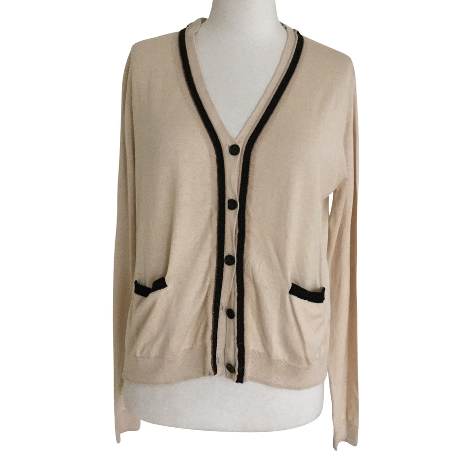 Sandro top in beige