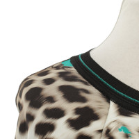 Roberto Cavalli Kleid mit Leopardenmuster