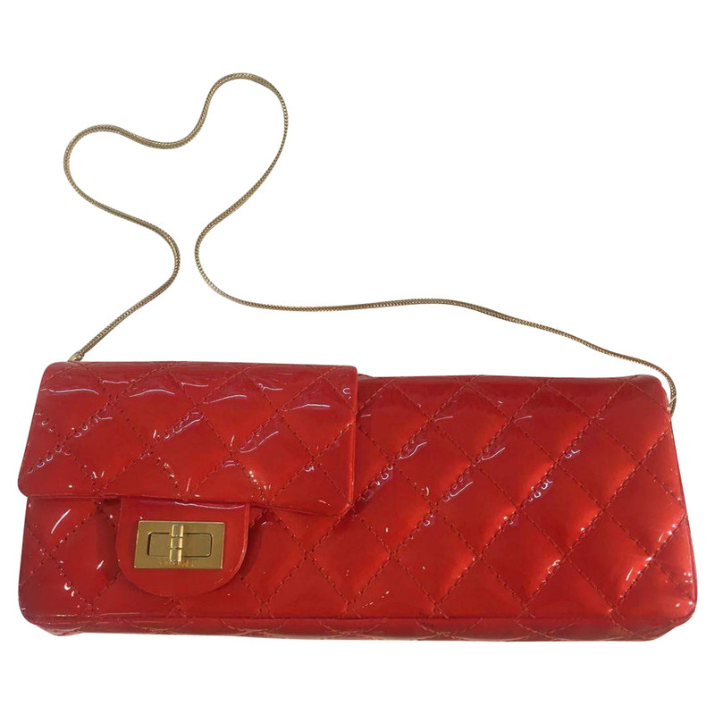 Chanel Red evening bag 