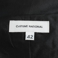 Costume National Schwarzes Cocktailkleid 