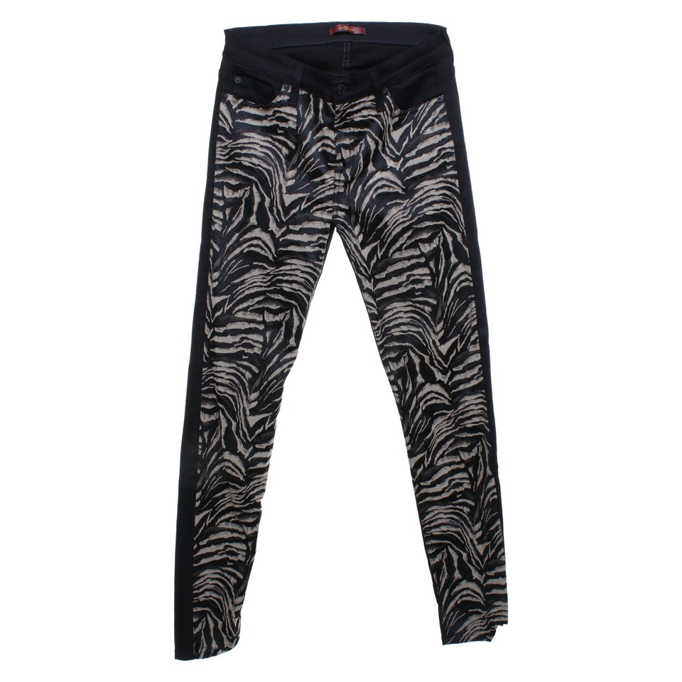 7 For All Mankind Jeans in animal design
