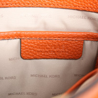 Michael Kors Umhängetasche aus Leder in Orange
