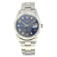 Rolex Oyster Perpetual in Acciaio in Blu