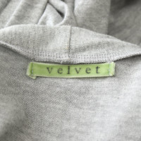 Velvet Top in Grey