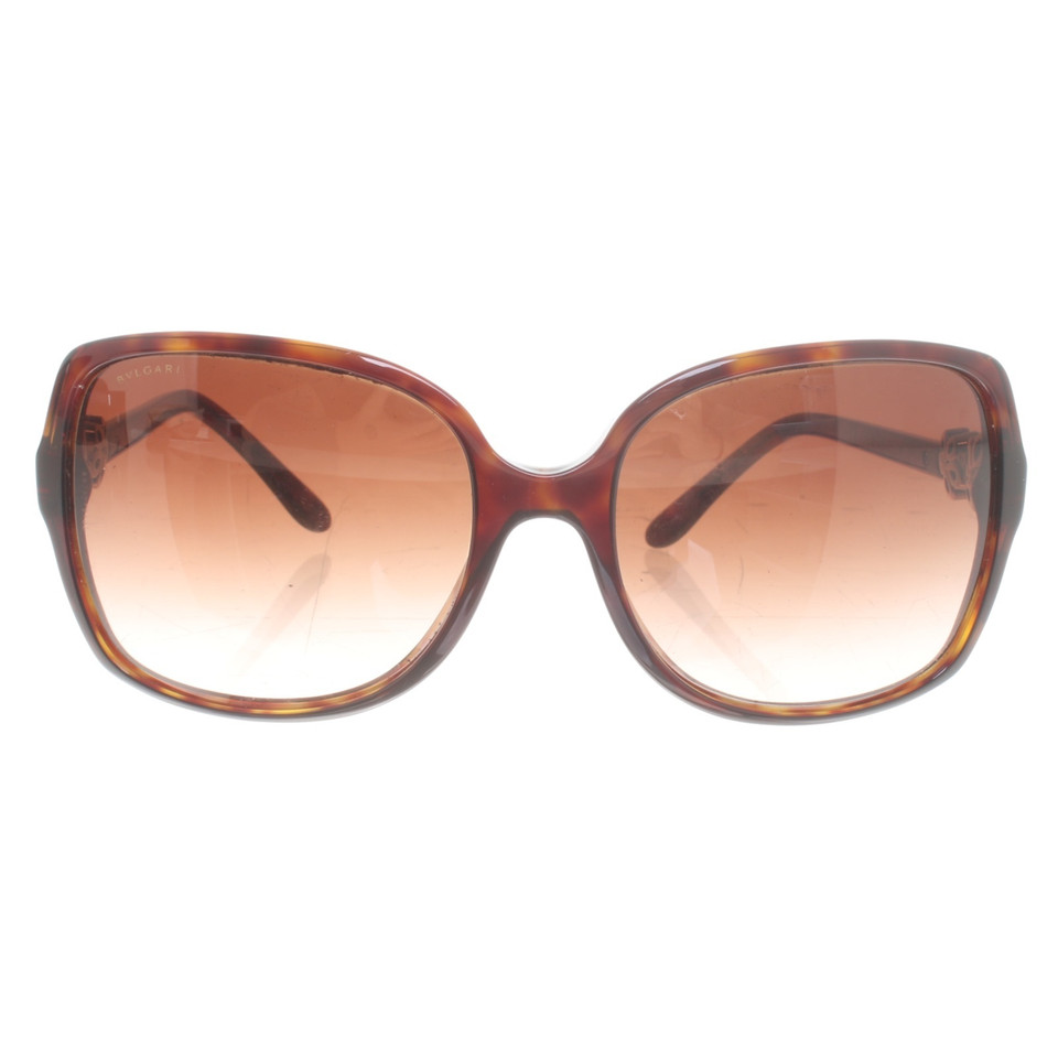 Bulgari Sonnenbrille mit Schildpattmuster